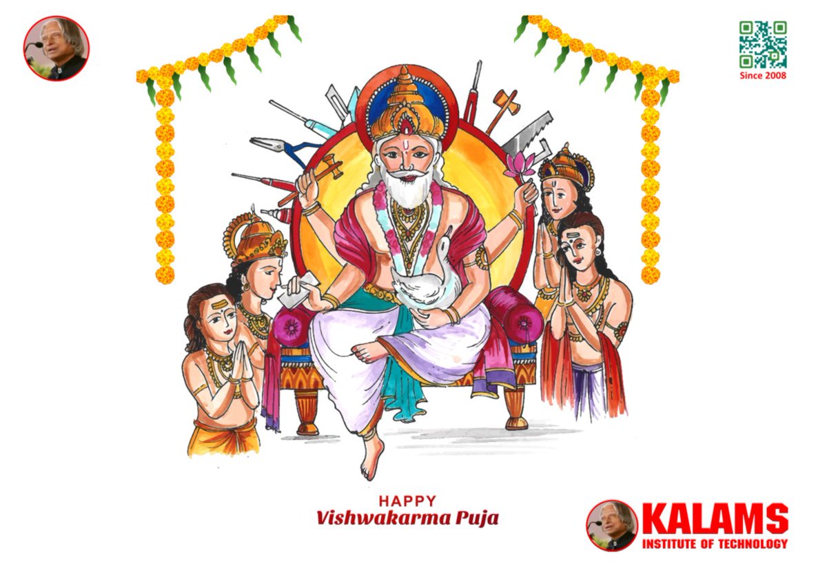 kitindia's tweet photo. Happy Vishwakarma Puja
#KalamsVision #KalamsInstitute
#KitIndia #Hoshiarpur
#HappyVishwakarmaPuja
#VishwakarmaPuja @cksinha1 https://t.co/iyqiVK0UKs