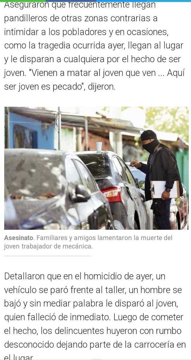 GGallegos24's tweet photo. Hoy recordé el cruel asesinato de Jonathan de tan solo 17 años, quería salir adelante en la vida y a su edad estaba de aprendiz de mecánica, pero terroristas pandilleros le arrebataron la vida.
Ahora nuestros jóvenes tienen un mejor futuro, sin temer el acoso de estas lacras. https://t.co/UxkBn6LFlB