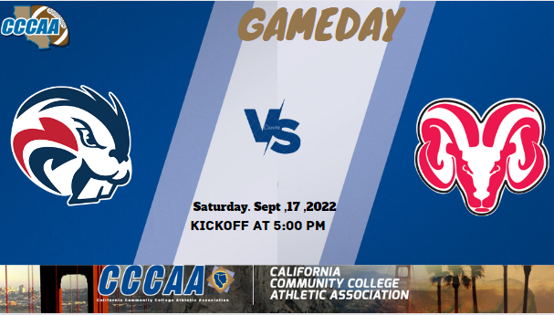 CccaaBaseball's tweet photo. American River 🆚  Fresno City | CCCAA Football 
🗓️ Saturday, 09/17,2022
📺: https://t.co/BjHG4ifzAI    
🏈 : Kickoff at 5  PM
@MarkAyon5 @markvanhorn04
@MateoKReyes @Metsmerized
@MexicanKicker16 @missgirl12
@mojo_movies @mojohill22
@mrgaines559 @nosleepbari
@ODEsports @OW_era6 https://t.co/30Q2X92uSS
