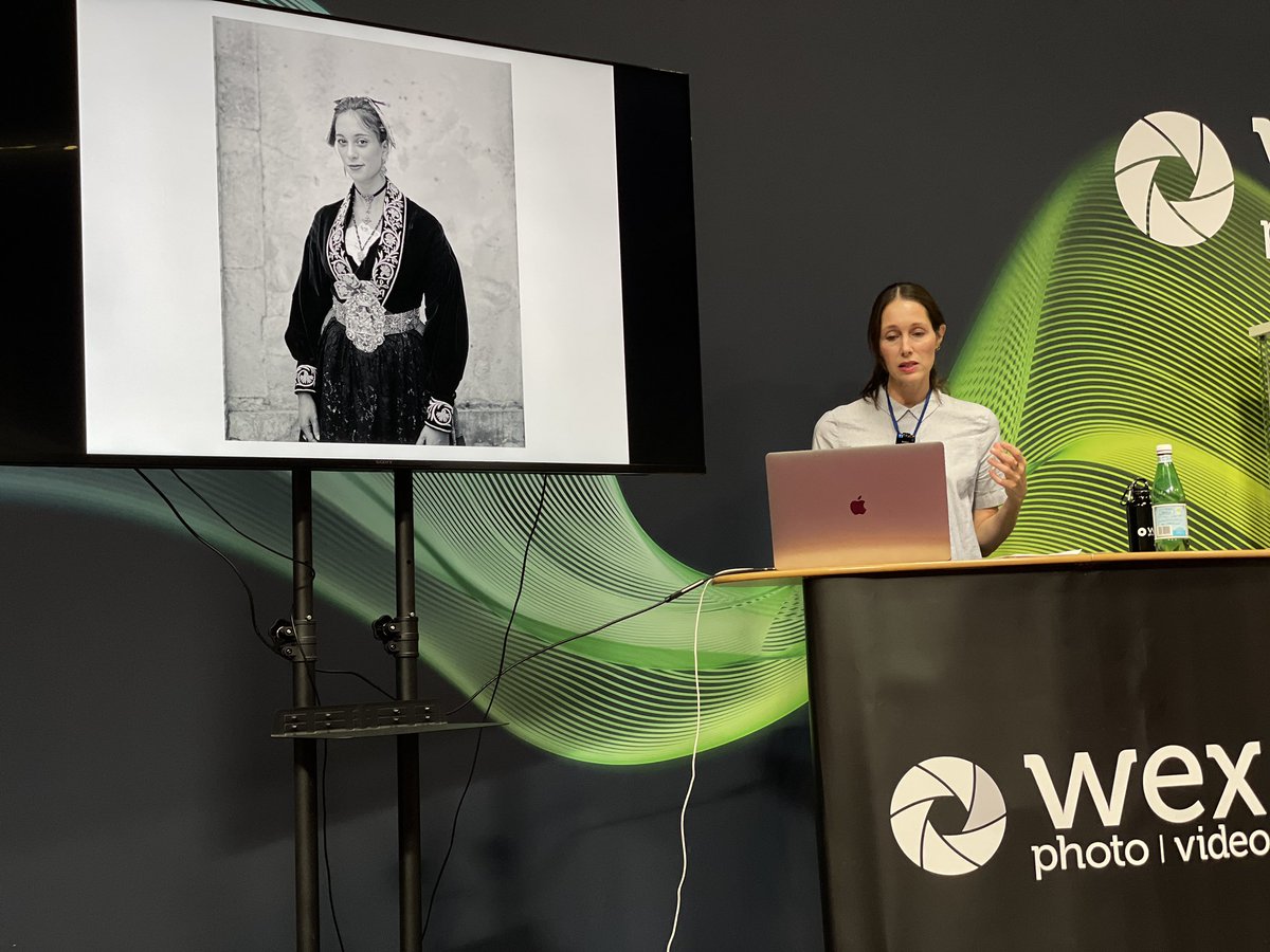 Amazing opportunity to see and hear  one of the world’s best photographers @alystomlinson presenting a talk on her incredible work. @ukphotoshow @wextweets #exvoto #lostsummer #Gliisolani #theislanders #largeformat #alystomlinson #wex