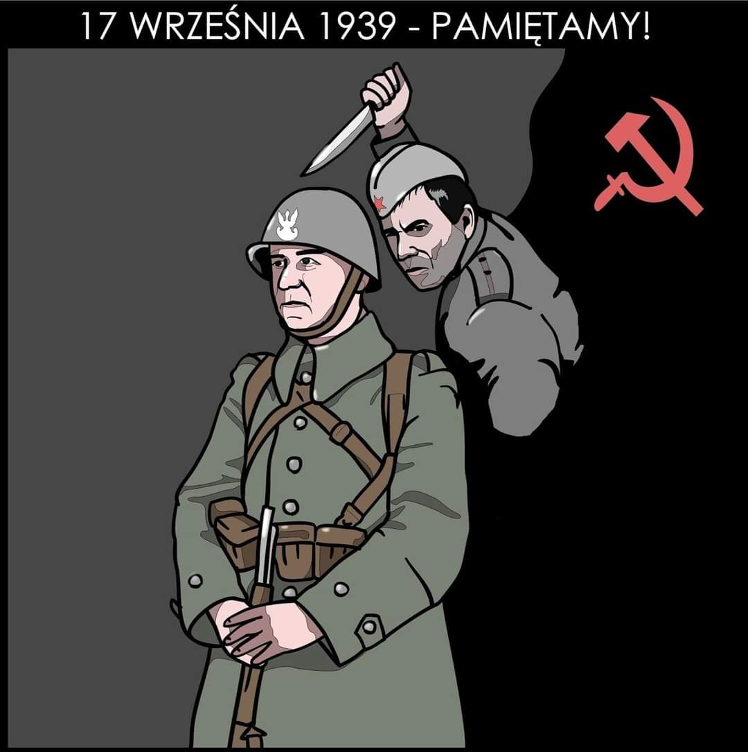 juuustedi's tweet photo. Dziś przypada 83. rocznica agresji ZSRR na Polskę❗❗❗

Moja bezbronna Ojczyzna przyjmie cię najeźdźco i da ci sążeń ziemi pod wierzbą – i spokój
by ci co po nas przyjdą uczyli się znowu najtrudniejszego kunsztu – odpuszczania win. 

#Herbert #17września #Pamiętamy https://t.co/rU9O3h6Lzp