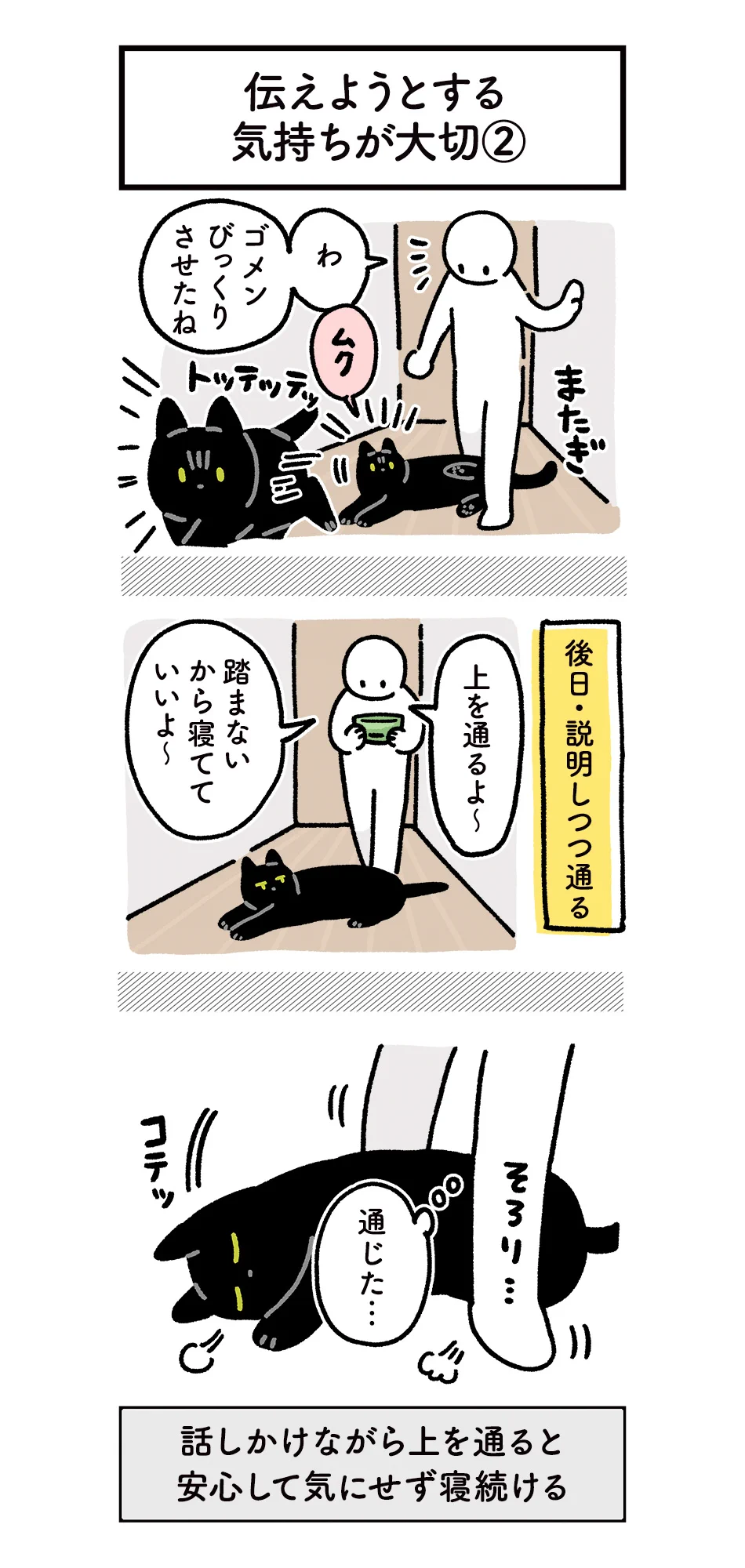 まるで人間の言葉を理解しているかのよう･･･！愛猫とのやり取りを描いた猫漫画が話題に！