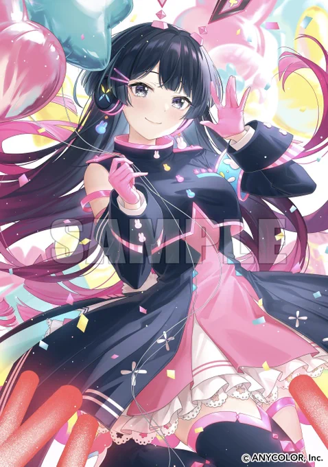 にじさんじ所属、月ノ美兎()ちゃんの誕生日グッズビジュアルを担当させていただきました!よろしくお願いいたします〜! 