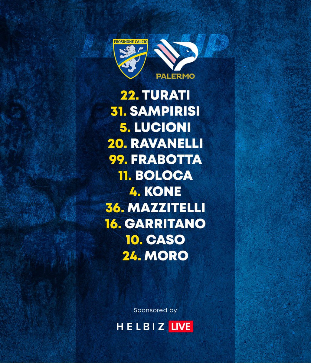 Frosinone1928's tweet photo. Scendiamo in campo così 👊🏻 #FroPal
#adessopiùchemai https://t.co/DnSF152fsF