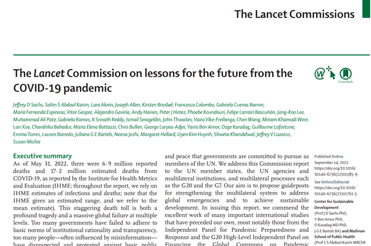 A thread from @TheLancet @CovidCommission on school closures: --> 195 countries closed schools during the pandemic, affecting more than 1·5 billion children and young people and posing enormous long-term and unrecoverable costs to them, their parents, and the economy. 🧵1/n