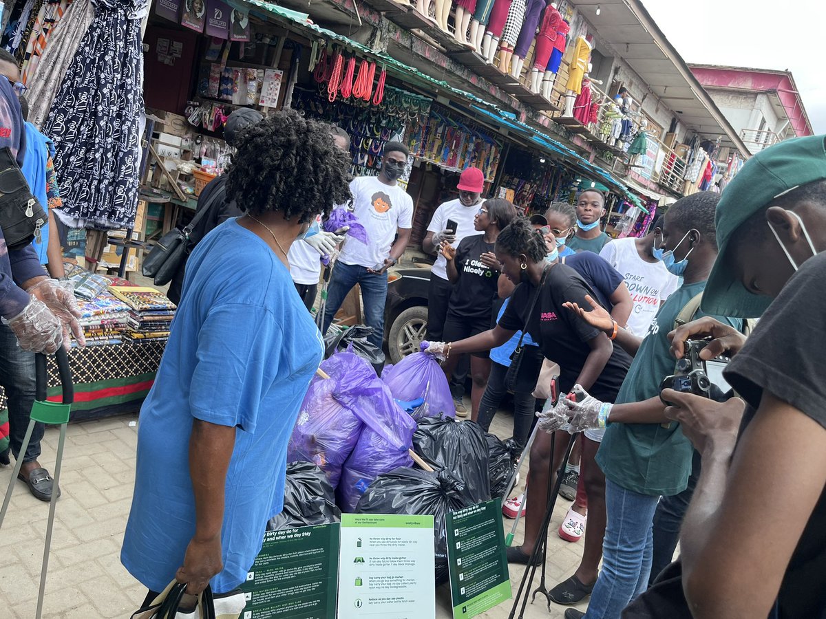 We are actively involved in the #worldcleanupday2022 across local communities in Nigeria. Our volunteers and partners are cleaning and advocating for a cleaner environment. Let’s make our world a better place for the coming generation. <a href="/LetsDoItWorld/">World Cleanup Day</a> #ClimateAction