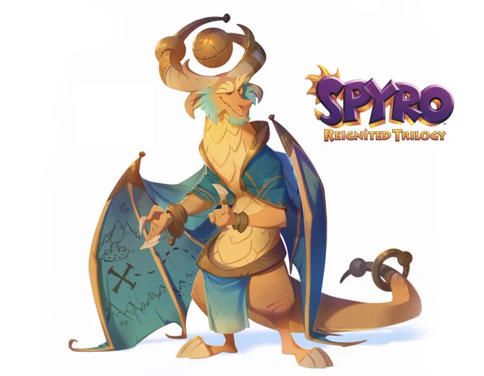Spyro Reignited Trilogy Concept Art by Nicholas KoleFull Gallery and   