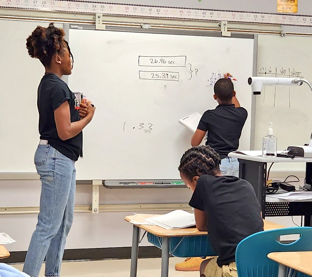 nperez10's tweet photo. Thank you to all the staff at @hisdaims &amp; @GLECPVA for the warm welcome! Teachers engaged Ss in academic discourse as well as provided space for Ss to explain, justify, and practice on @zearned. Keep it up and see you again soon!
#HISDElemMath
#HISDEurekaMath https://t.co/rCPCxVuFuT