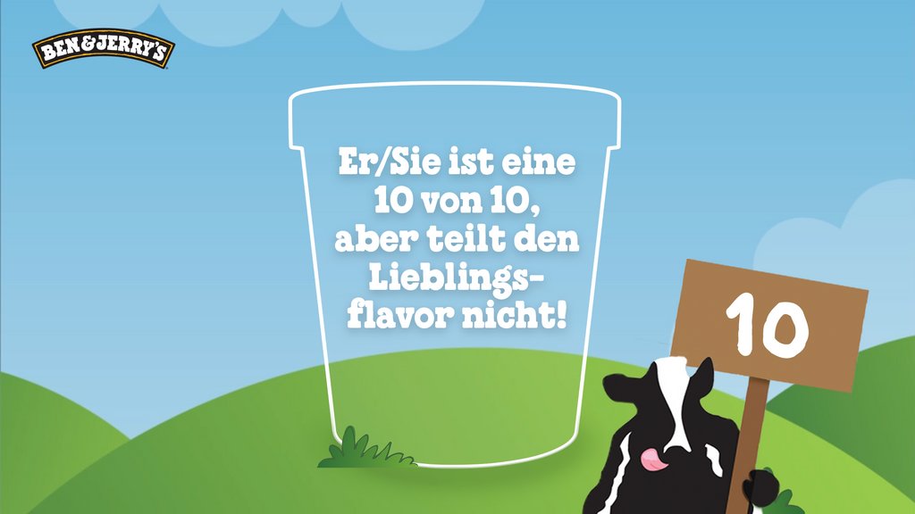 Na, was meint ihr? 
Wir finden das gaaaanz schwierig ... 🙈
#benandjerrys #lieblingsflavor #10von10 #icecream