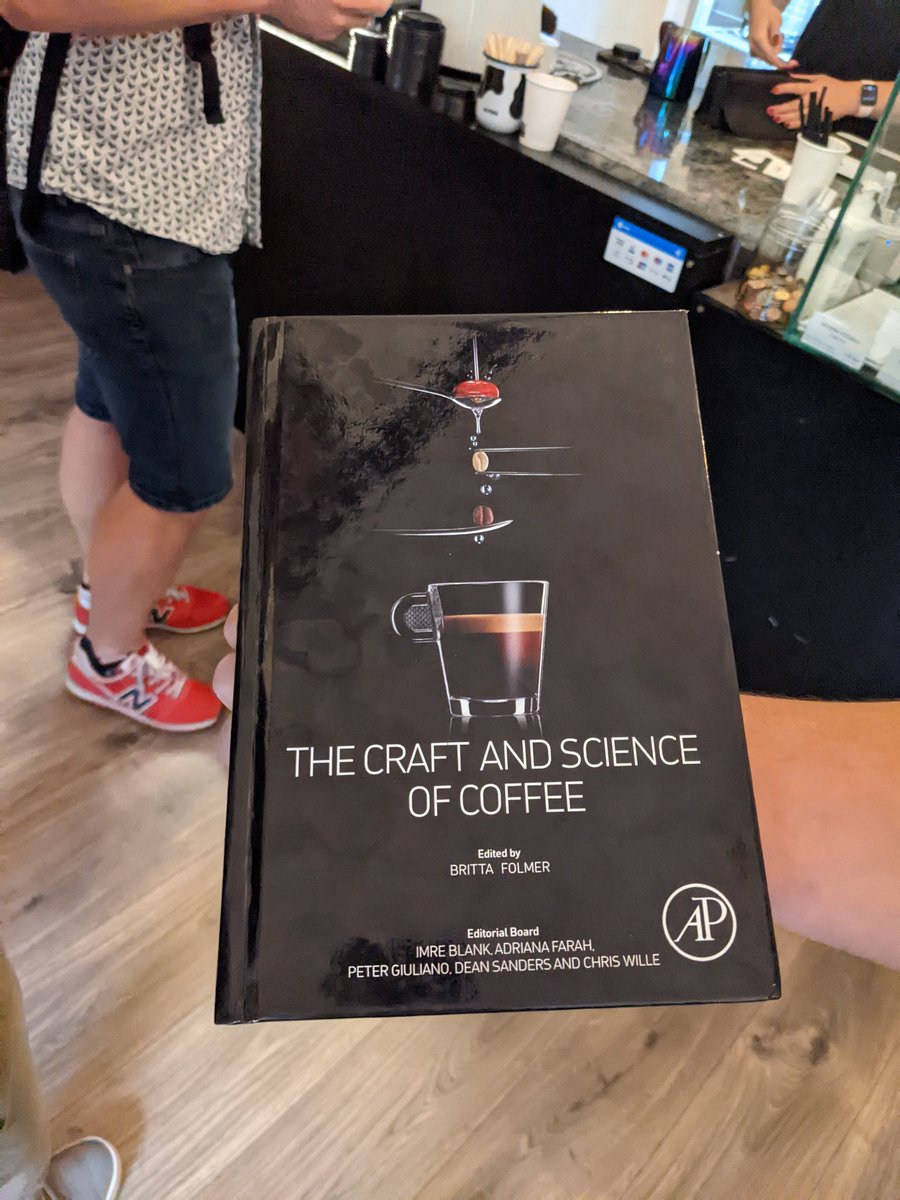 Science matters in #ljubljana. Coffee instagram.com/mariposacoffee… reads elsevier.com/books/the-craf…
