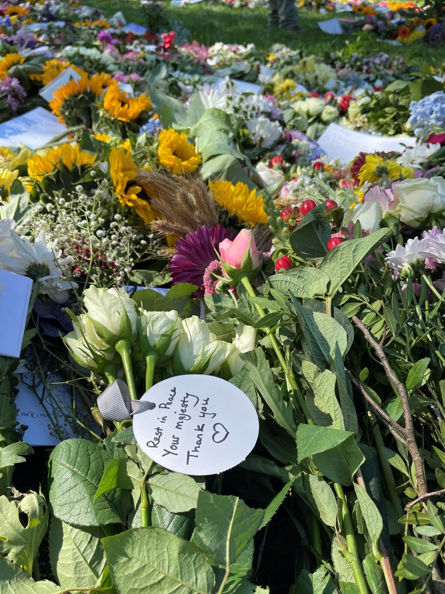 theroyalparks's tweet photo. St James's Park, The Green Park and the areas around Buckingham Palace are exceptionally busy. If you are coming to lay flowers, there is a Floral Tribute Garden in Hyde Park. Find out more on laying laying floral tributes ➡️ https://t.co/gaS4g6FBw1 https://t.co/7OOfFzcVwi