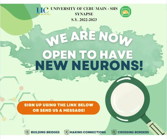 synapseucpri's tweet photo. It's the science club...with an attitude!

Ready to become a neuron? SYNAPSE is looking for its next batch of thinkers, idea incubators, and earth advocates to fill its roster of neurons. Think big - or, better yet, think big with us! 

SYNAPSE

Revitalized.
Rebooted.
Restored. https://t.co/qDGlBZFlU2
