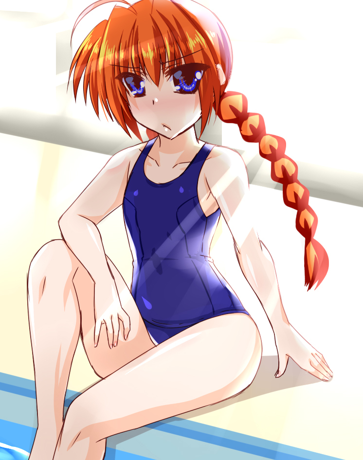 スク水シリーズ #リリカルなのは #なのは #フェイト #はやて #ヴィータ #スク水 https://t.co/QmlHR3Vm6V 