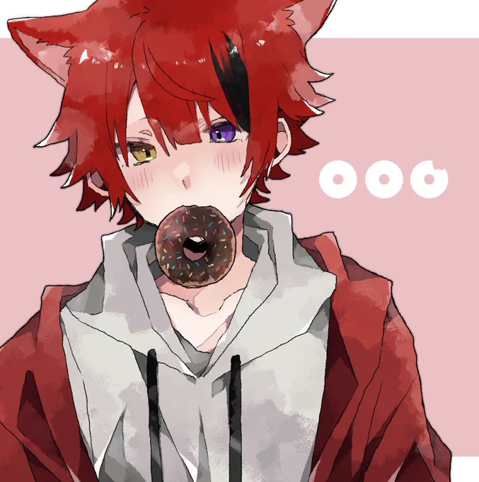 チョコスプレーのドーナツ好き #莉犬くん  #すとぷりギャラリー  #莉犬ぎゃらりー 