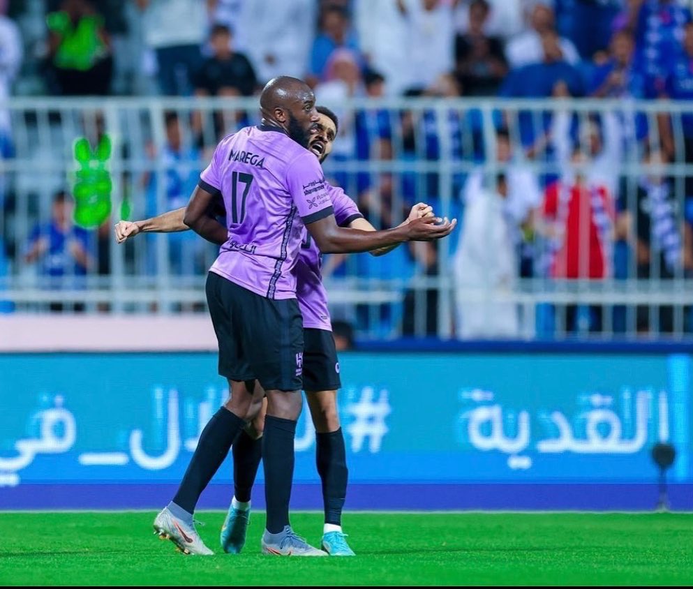 marega91's tweet photo. An important victory in a difficult match al hamdoulileh 🤲🏾💙
The most important is the victory 💪🏾 Thank you to all the supporters for their support 😍💙👏🏾 https://t.co/4jKA3lZobU