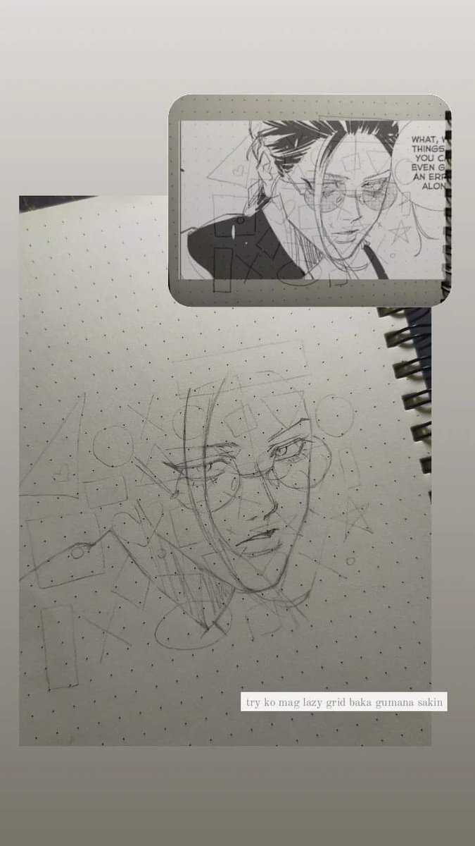 _jeoiseu_'s tweet photo. It's my first time using a doodle grid and I think I'm using it now. 
♡(ृ°͈꒳​°͈ ृ)ु

Tao from Gokurakugai by @Yuto___Sano 

#Artists #artistsontwitter #doodlegrid https://t.co/DpGZMvMISs