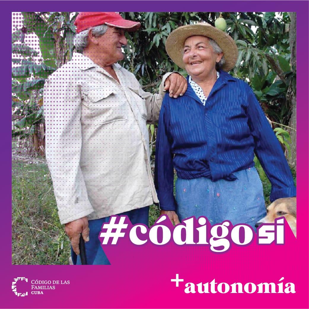 DiazCanelB's tweet photo. El #CódigoDeLasFamilias es una apuesta por la vida, por la dignidad de las cubanas y cubanos, por la continuidad de quienes nos han guiado. Es la concreción de la máxima martiana: “Con todos, y para el bien de todos”. #CódigoSí https://t.co/gu4UGJqZzD