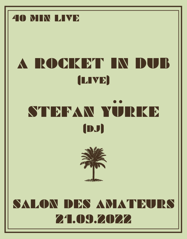 minigurke's tweet photo. #electronicmusic #dub #arocketindub #yürke #salondesamateurs #düsseldorf https://t.co/Eemk98dAS4