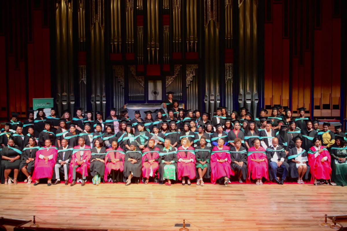 EducationGP1's tweet photo. #ECDFunctionShift2022 | Congratulations to the 126 ECD practitioners, funded by @EducationGP1, who completed their B.Ed ECD: Foundation Phase degree &amp; graduated today at @unisa. We celebrate these educators, who are now properly qualified to educate our ECD learners. @Lesufi https://t.co/gN0ZuVFNDc