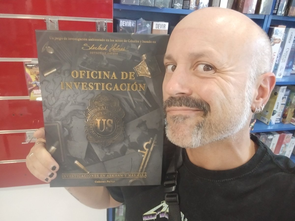 MrWolfTeacher's tweet photo. Ya es mío 🤘🏻🤘🏻ampliamos el #CthulhuBasedTeaching #CthulhuBasedLearning #boardgamebasedteaching #Jueducación #tengounjuegoysécómousarlo https://t.co/bEkRv9p7BY