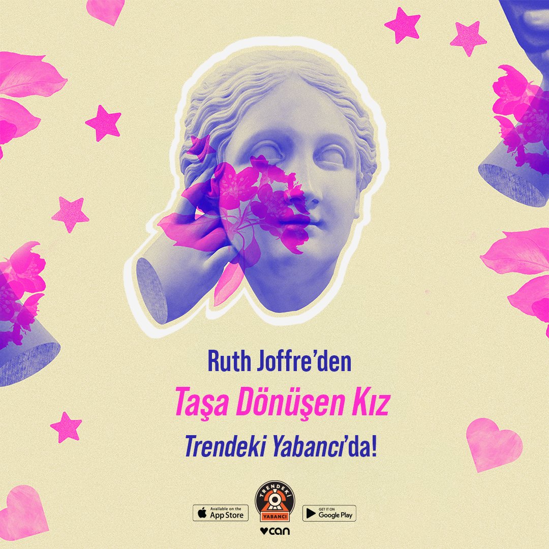 yabancitrendeki's tweet photo. Ruth Joffre’den “Taşa Dönüşen Kız” Meltem Yılmaz’ın çevirisiyle #TrendekiYabancı’da!
“Yemeğin ortasında, kız pipetle bir yudum almak için öne eğildi ve arkadaşı da aynısını yaptı, yüzleri neredeyse birbirine değecekti. https://t.co/IfOIHwAg4O