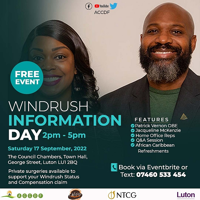 TheDJMrP's tweet photo. #TODAY If you or a family member have had issues with #Windrush get the facts and help with speakers inc.
@ppvernon at this FREE event!
Listen: https://t.co/ZBZq4kZkRE
Register:
> https://t.co/ZBZq4kZkRE <
@ACCDF6 @DefendWindrush @WindrushLives @Windrush1948 @carolepyke
#QJedit https://t.co/wjbL0mvn7W