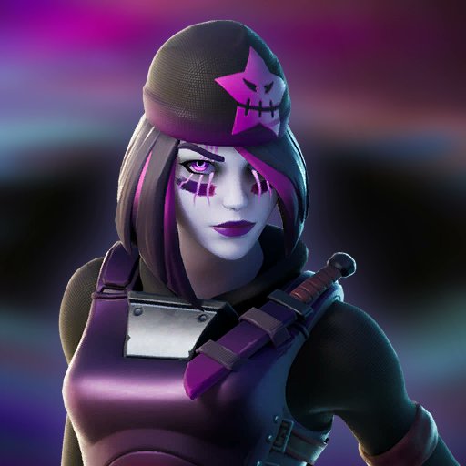 TestingShade's tweet image. Gonna be running an experiment. Reply with the name of a skin and my bot will respond with a Season 4 themed icon of the skin.

Gonna start off with a pretty basic design for testing sake. #FortniteParadise