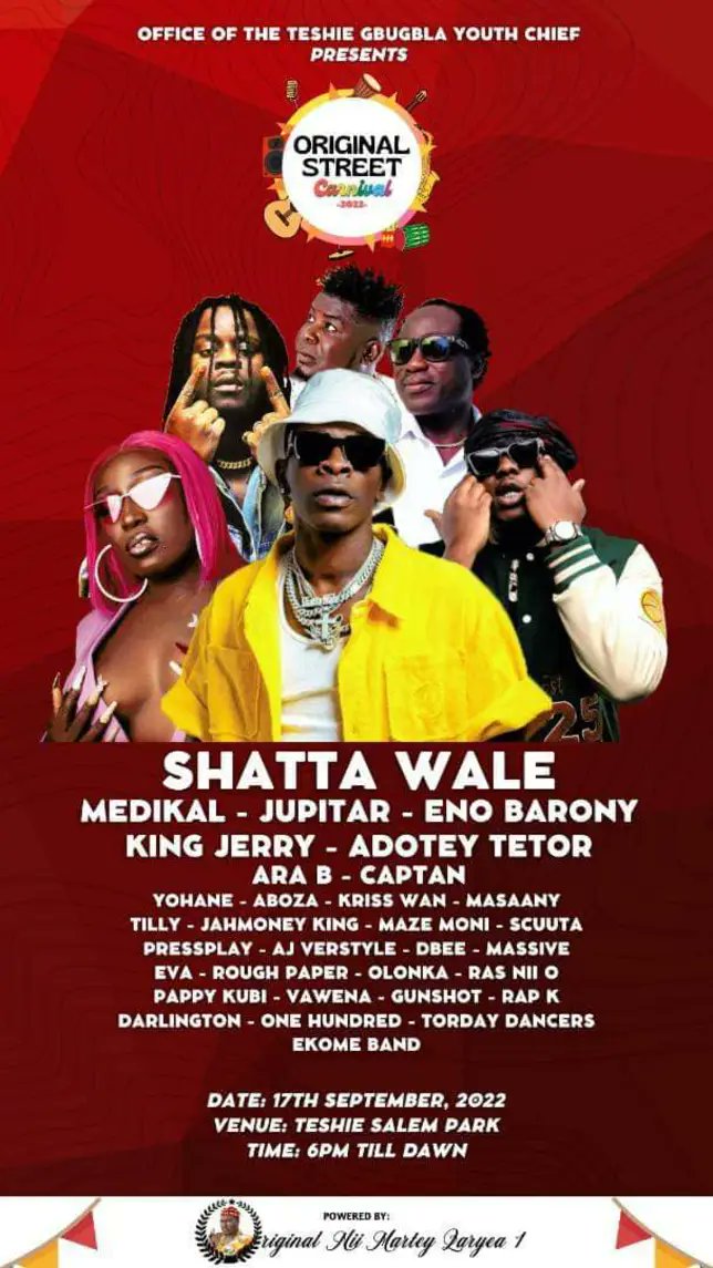 contractor4's tweet photo. #Ghana May blessings continue to shower down on the #shattamovement and @shattawalegh . The show tonight is gonna be FIRE! in Teshie just like @damianmarley  sold out cruise and @ThirdWorldBand  concert in November @SonyHall  in New York https://t.co/dPk8ZTZFci