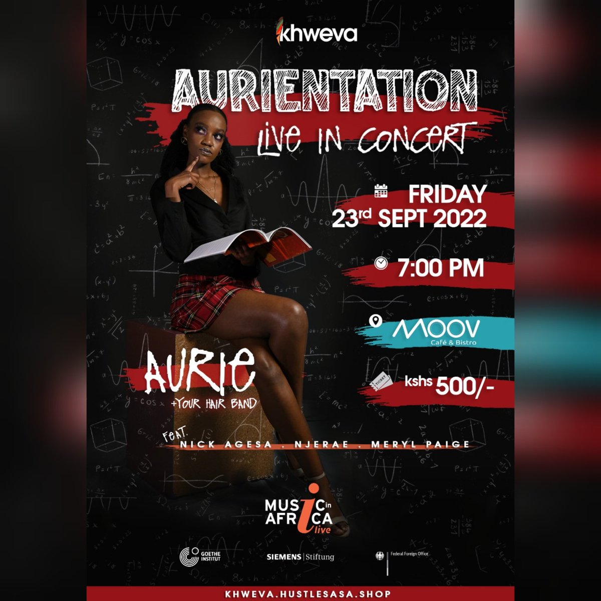 AurieMusiq's tweet photo. Welcome to your live #Aurientation π€©
Cop your tickets via https://t.co/inAfHfUrEL https://t.co/9zj9i9ceao