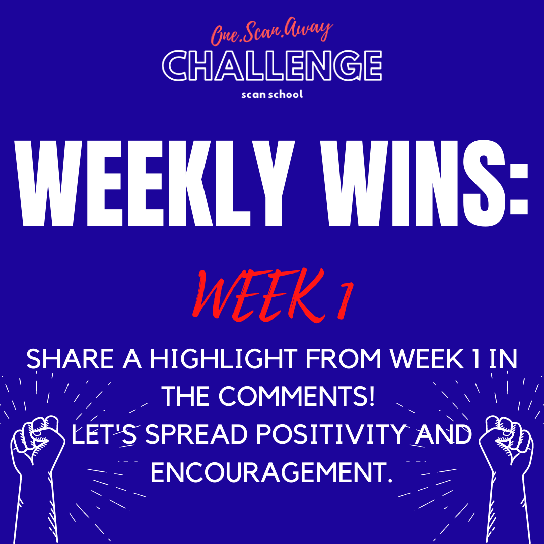 VetScanSchool's tweet photo. The #scanschool team has just added the 30 day One Scan Away challenge to our Master Academy.  That means out students can start their own challenge at move at their own pace in our program.  Are you ready to hit your week 1 goal with vet ultrasound learning? #vetlearning #dvmce https://t.co/fL9knbPOTw