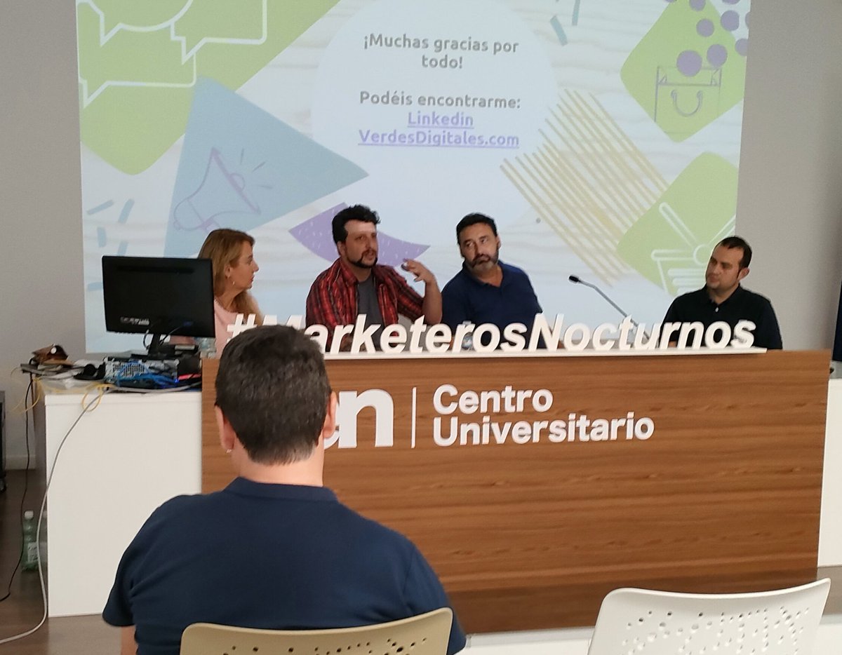 ignacio_conejo's tweet photo. "La ecología sin pensar en la gente es sólo jardinería"
Crack @Leu_Gallardo 👏🏽👏🏽👏🏽, me ha encantado esa definición, lo has 🎯
https://t.co/pyiLqVVlHH
#CartagenaEsMkt #MarketerosNocturnos https://t.co/9NuREvncAB