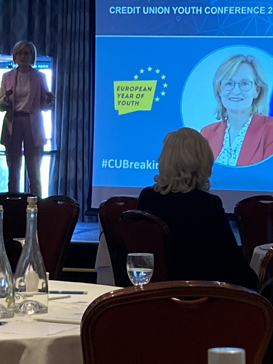 SynergyCUCork's tweet photo. Great talk by @McGuinnessEU how financial insecurity can lead to mental insecurity -  #creditunions trying to the right things by making financial literacy easier #CUBreakingBarriers #sligo #lockdownhair #wherecommunitymatters #servicematters #imaginebetter https://t.co/WD9Hnuk7cf