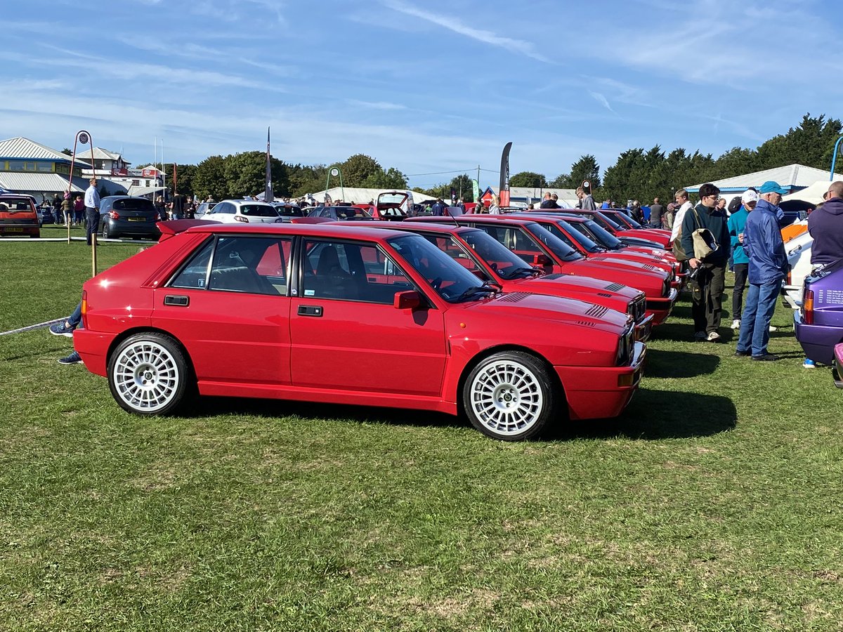Tim122Grey's tweet image. Beautiful day for a trip out to @RallydayUK with the Integrale