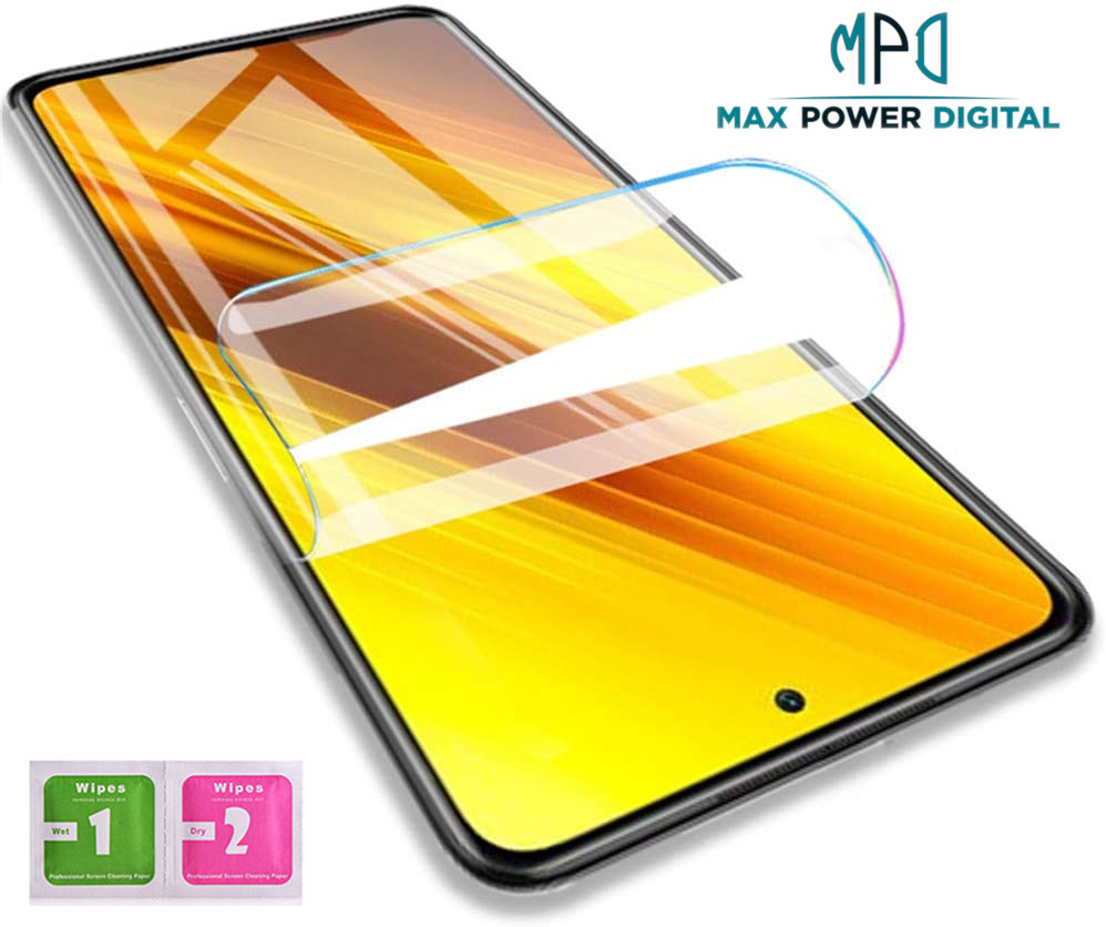 ✓ Protector de Pantalla Autorreparable de Hidrogel para Xiaomi Redmi 9