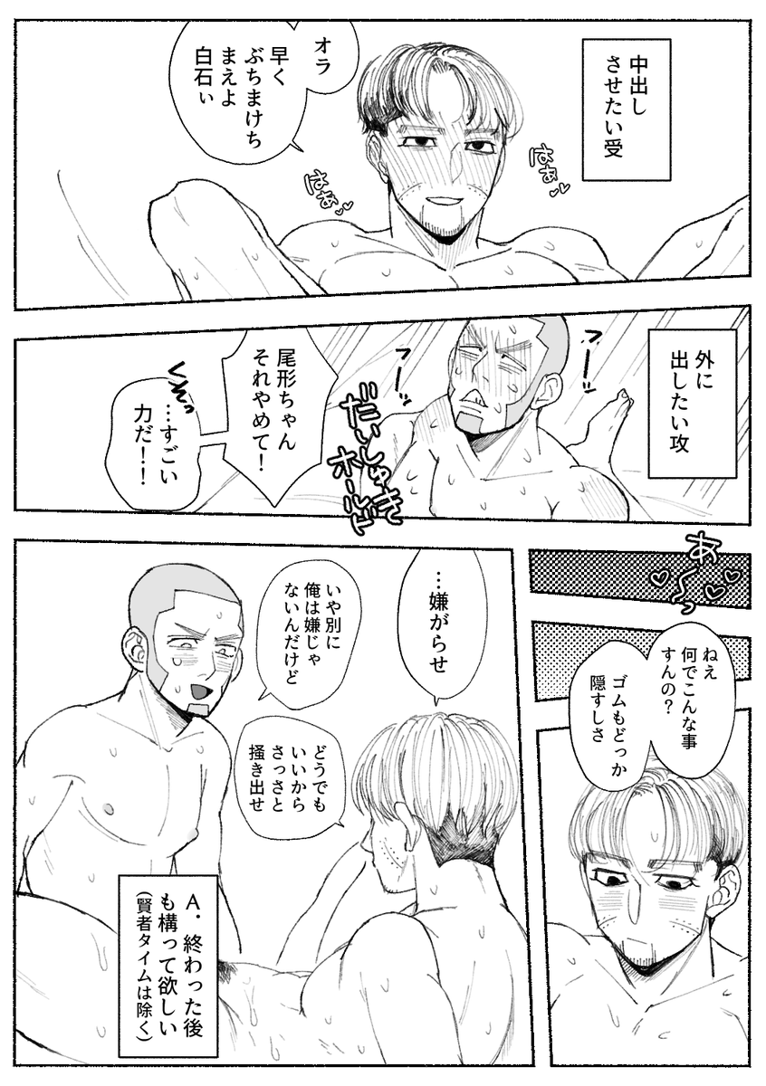 #飴より甘い百の恋文 
過去アカであげた白尾ちゃん②
※エロい