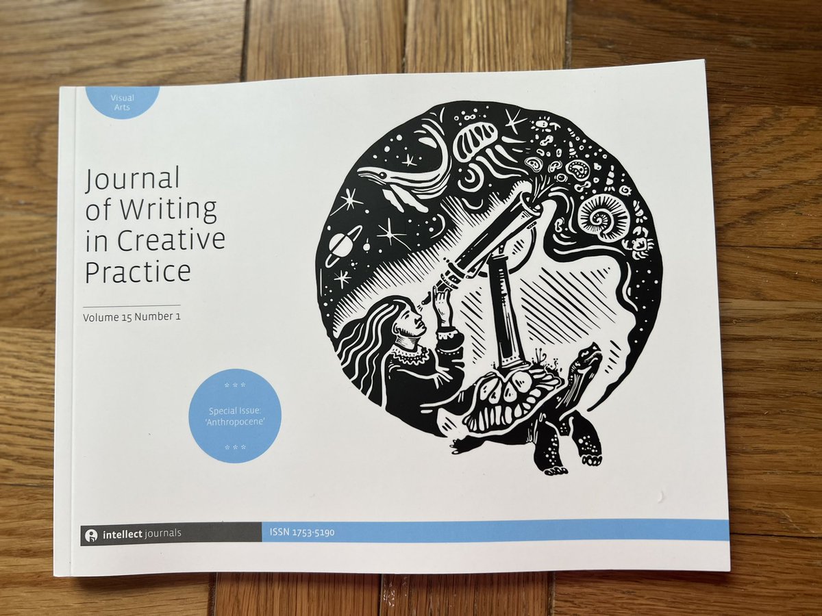 WritingPAD's tweet photo. 👀 Look what’s arrived today! #JWCP 15:1 @IntellectBooks. Celebrating 20 years of #WritingPAD with a meta issue on writing & languaging in ‘Metadesigning Designing in the Anthropocene’ (@routledgebooks, 2022) @joyfullystacey @metadesigners @hannahutopia @tomomizuuchi https://t.co/wh3W31KWtR