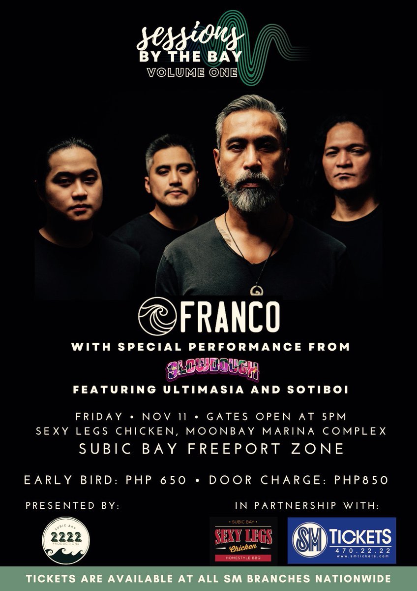 francomusicph's tweet photo. 11.11 gig in SUBIC!

For sponsorship and reservations:
Please contact +63 977 2658 844

Tickets are available at https://t.co/lpdgRJQoIc

#francomusicph 
#francophilippines https://t.co/XNNeuxaLQy