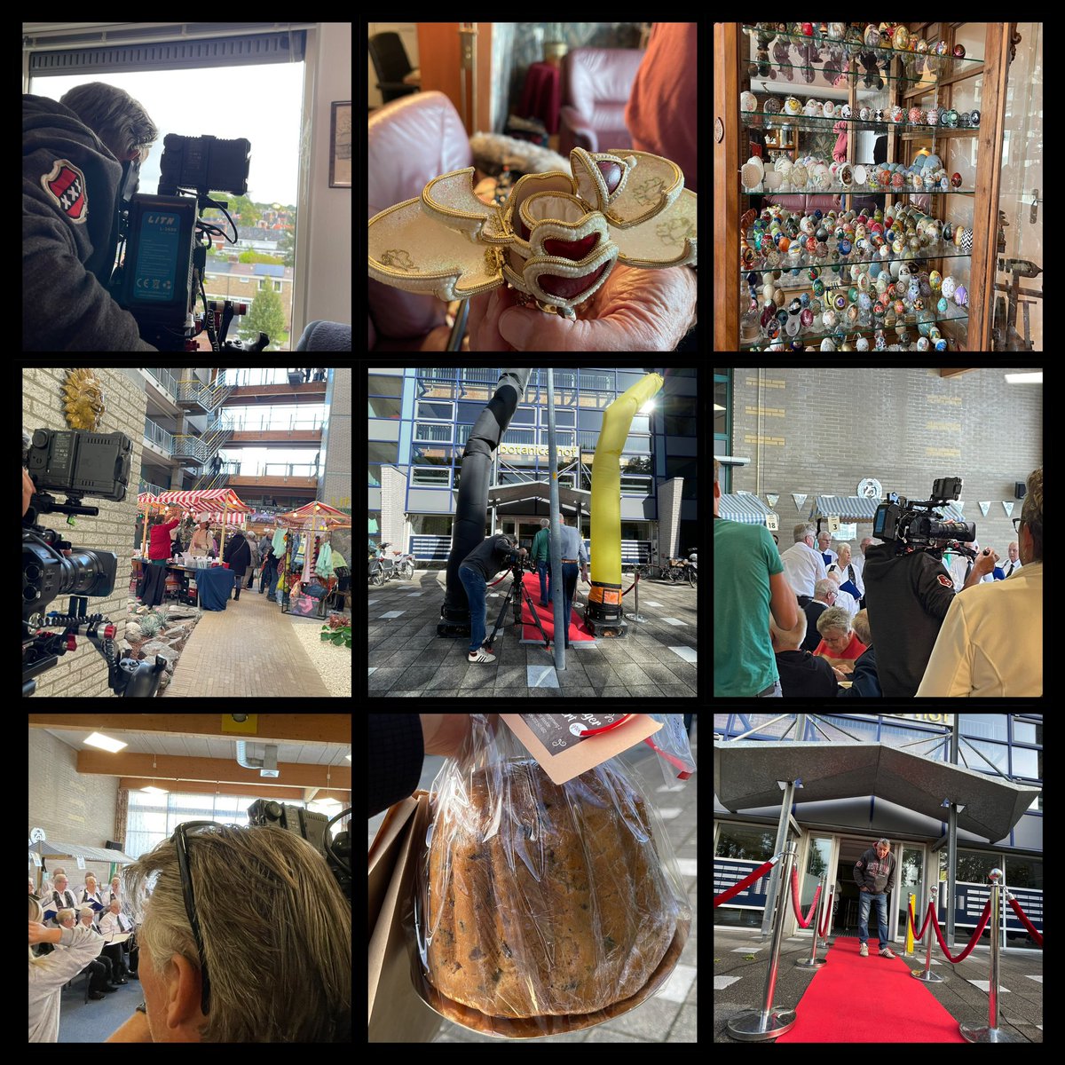 WeShootit99's tweet photo. Waarom hebben wij zo leuk werk🎬🎥 het ene moment sta je in Lausanne te draaien en het volgende moment in Winschoten🥰❤️ #WeShootit #Acantus via #Dizain 25 jarig bestaan Botonicus en het ze hebben daar een mooi feest👊🏻🎥 https://t.co/HiA1fVroce