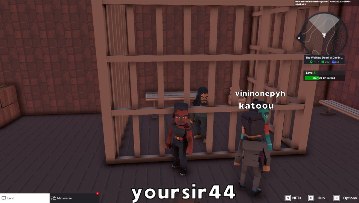 FBonfida's tweet photo. @TheSandboxGame @TheWalkingDead I just participated in the #SandboxAlphaS3Giveaway for a chance to win 500 SAND! Found Negan in Alexandria, check out my screenshot below!
👇 https://t.co/N49KF7xhH3