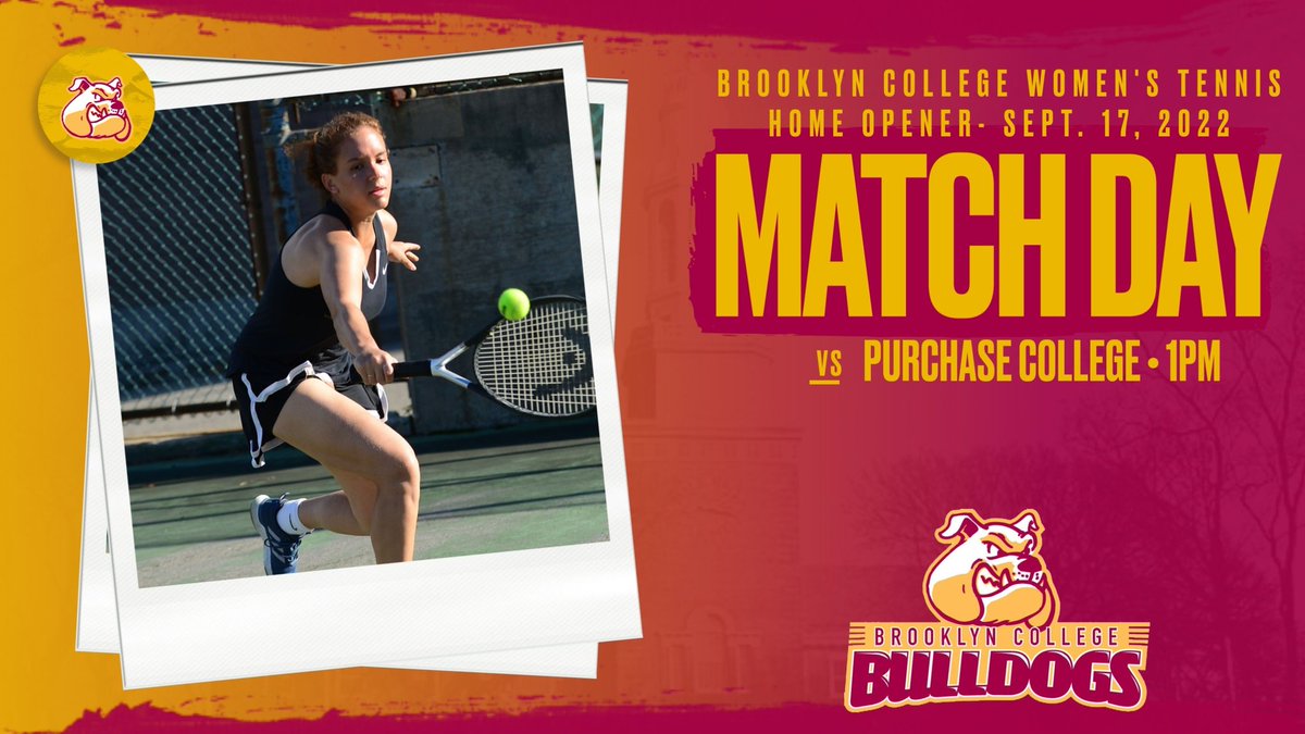 bklyn_bulldogs's tweet photo. 🎾Match Day🎾
#BCwt is right back at it this afternoon, after opening the season yesterday, for a home opening non-conference match 🆚️ @PC__Athletics at 1pm❗
#BCFamily #PlayLikeaBulldog #d3tennis #cunytennis #ncaadiii #ita https://t.co/Cf5Fdml3Ab