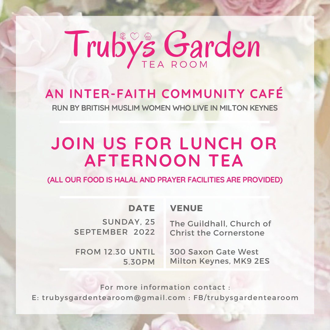 Look out for @Healthwatch_MK at our next interfaith café on Sunday 25 September! They will be available to talk to everyone about their experiences around health and social care 😊 Event details below:
fb.me/e/2i3cxoTZM   <a href="/MKComFoundation/">MK Com Foundation</a> <a href="/citizensMK/">citizens:mk</a> <a href="/MkCharities/">MK Charities</a>