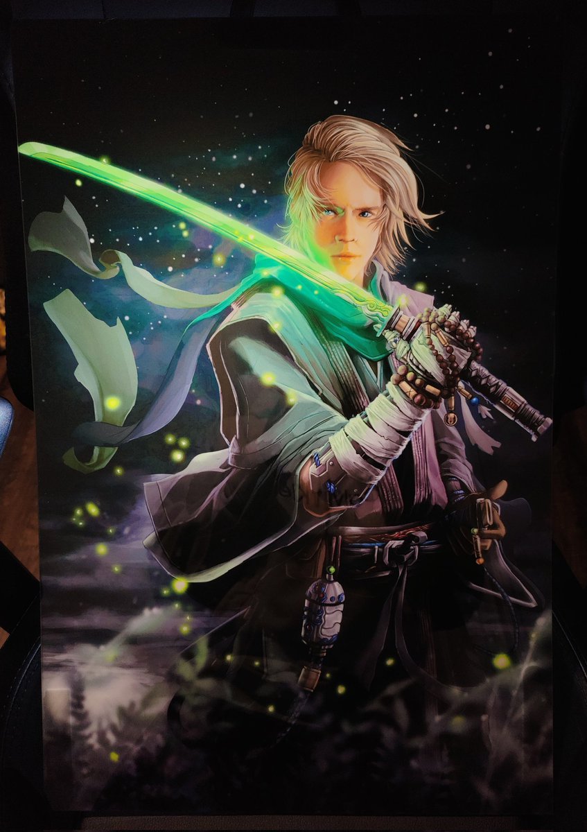 DioNosaurrr's tweet photo. Man haven't been to a Con in ages until yesterday! Just wanted to share some artwork from some amazing artists! @DSanchezArtist and @sxevenart 's who I've been following for awhile, these were 🔥🔥🔥  Hope to collect more of their work in the future! #amazingcon #marvel #starwars https://t.co/vxZ9985GcK