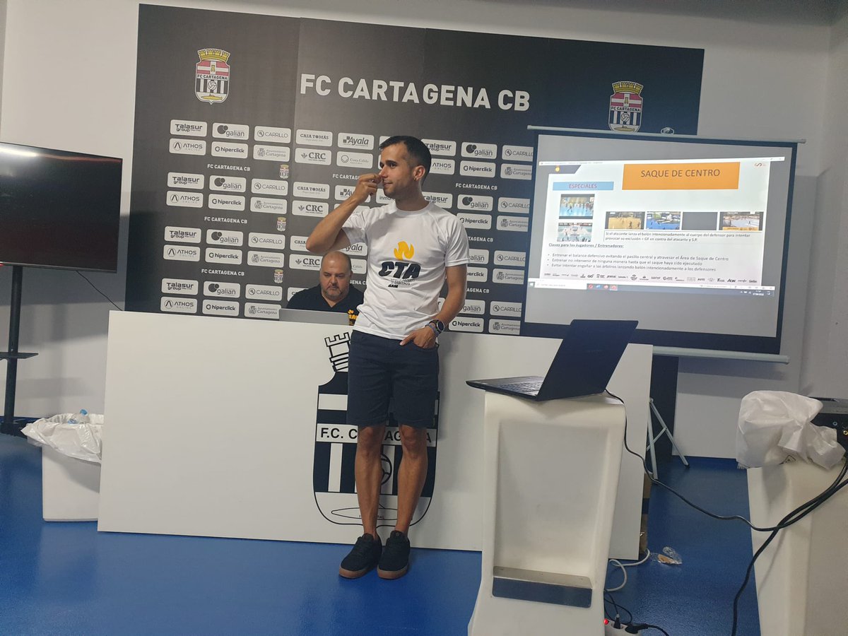 Ha comenzado nuestro Curso de Pretemporada 2022/23 en el Palacio de los Deportes de Cartagena <a href="/FBMRMU/">FED. BALONMANO REGION DE MURCIA</a> <a href="/AytoCartagenaES/">Ayuntamiento de Cartagena</a>