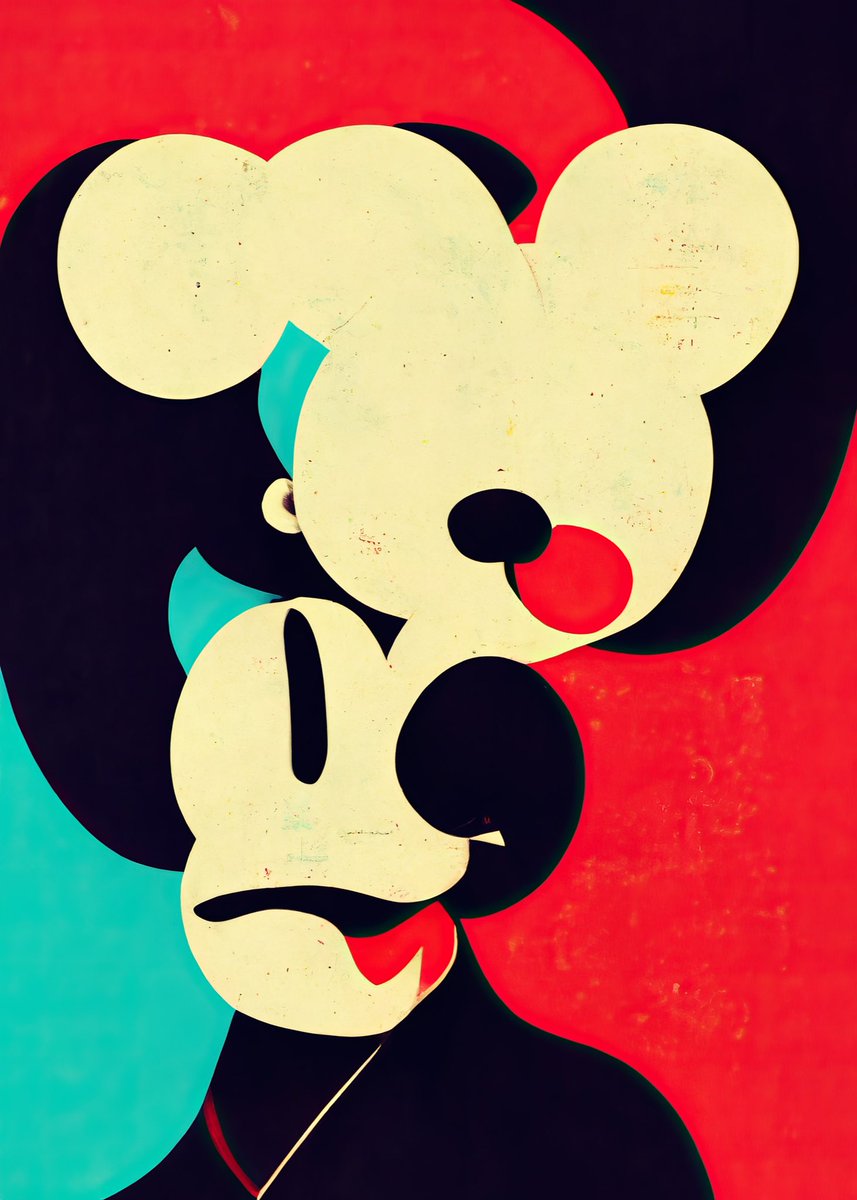 FAKE MICKEY #14 by <a href="/CRIMEBREAKFAST/">CRIMEBREAKFAST.ORG</a> 🖤🤍❤️💙 Link below