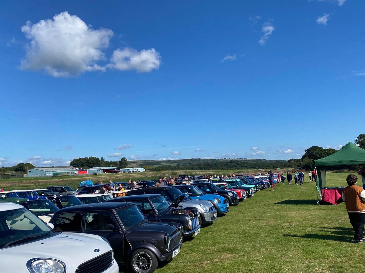 PANDSMOC's tweet photo. Lots of lovely MINIs all in a row at the #IsleOfWight #IOWMiniAdventure | #MINI #MINIUK #MINIFamily #ClassicMini #ClassicCars https://t.co/Yk3LVNNMCD