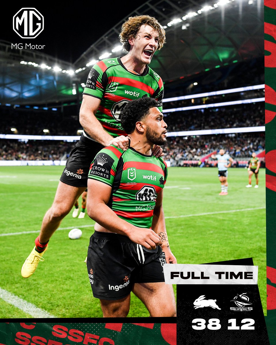 PRELIM BOUND BABY 😤🔥💪💯❤️💚
#GoRabbitohs