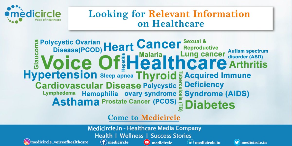 MedicircleI's tweet photo. Medicircle enables people to rely on guidance and opinions that it brings in the form of videos and texts directly from medical experts based all over the country and globally, rather than just rumors.
.
.
.
#healthcare #health #cancer #mentalhealth #medicircle #smitakumar https://t.co/OhQpmUPShh