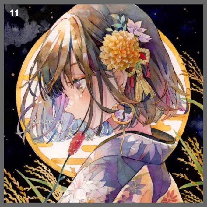 pixivオリジナルランキング11位に入ることができました…!たくさん見てくださり本当にありがとうございます(';ェ;`) 