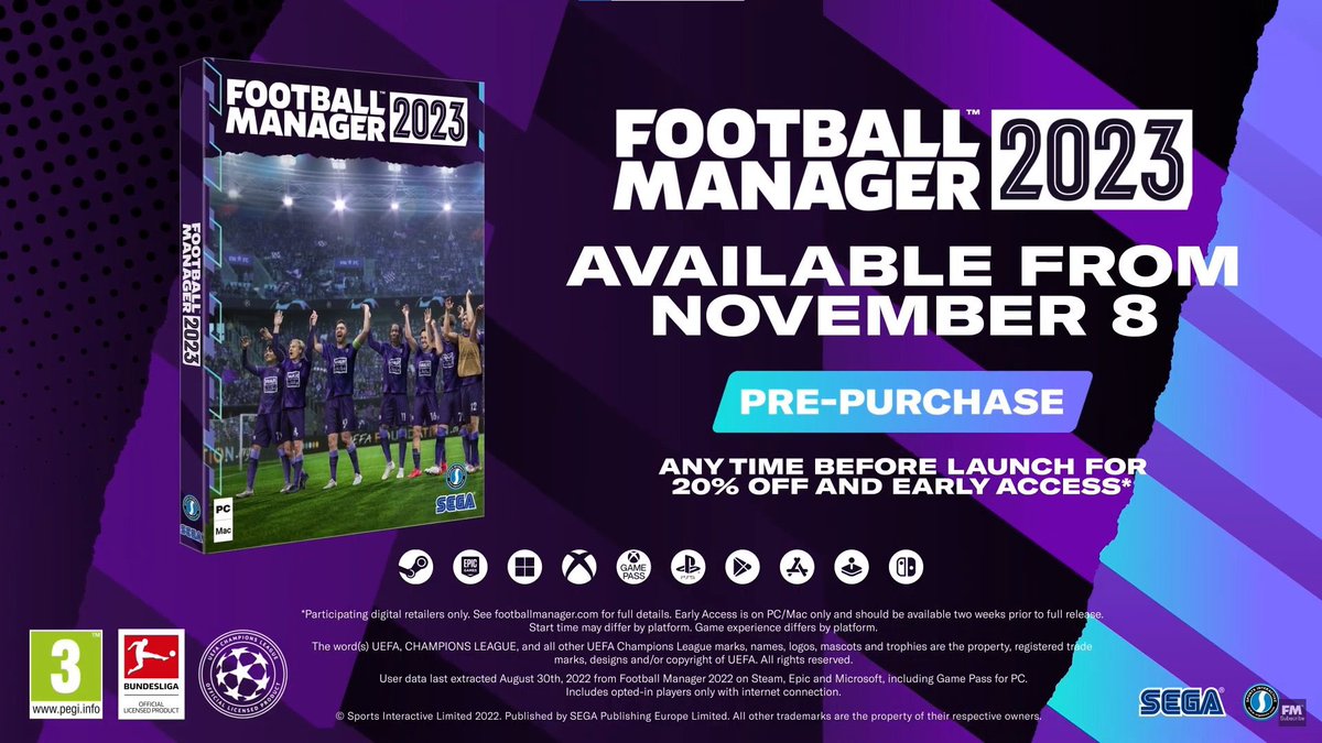 Diz (@mrdiztv) on Twitter photo 🚨 FM23 Giveaway🚨
Going to be giving away a 2nd copy of <a href="/FootballManager/">Football Manager</a>. Complete the following to have a chance to win.
➡️ Follow me on here;
➡️ Retweet this tweet
Draw will be on 17th October and I will DM you a code prior to beta release (PC only) 🚨 FM23 Giveaway🚨
Going to be giving away a 2nd copy of <a href="/FootballManager/">Football Manager</a>. Complete the following to have a chance to win.
➡️ Follow me on here;
➡️ Retweet this tweet
Draw will be on 17th October and I will DM you a code prior to beta release (PC only)