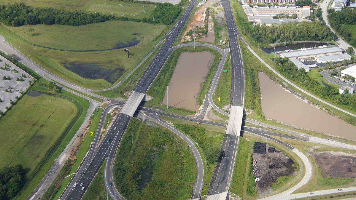bioreconstruct on Twitter "Aerial look at the Sand Lake Rd interchange